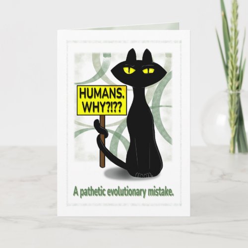 Bad Boogie Funny Thank You Card