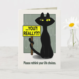 Bad Boogie Funny Thank You Card