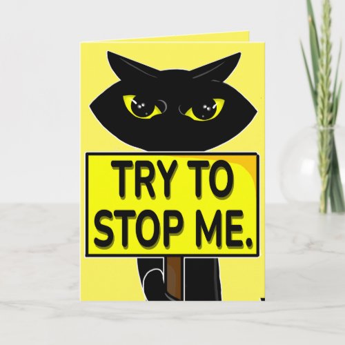 Bad Boogie Funny Thank You Card
