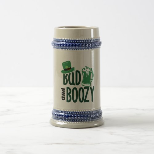 Bad  Boozy Humorous Gift for the Golf Enthusiast Beer Stein