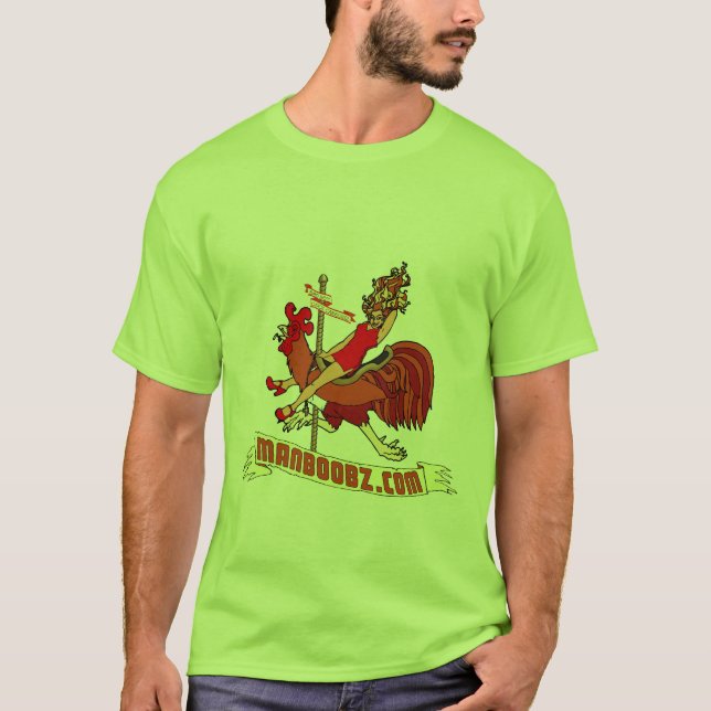 Bad Boy Carousel T-shirt (warm colors) (Front)