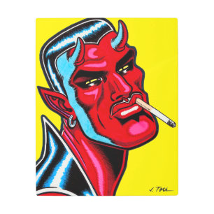 Bad Boy/Headshot Metal Print