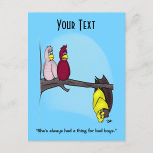 Bad Boys Postcard