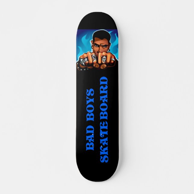 Bad Boys Skateboard Deck (Front)