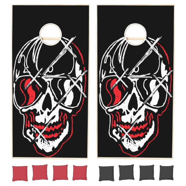 Bad Boyz Cornhole Boards Set (Set)