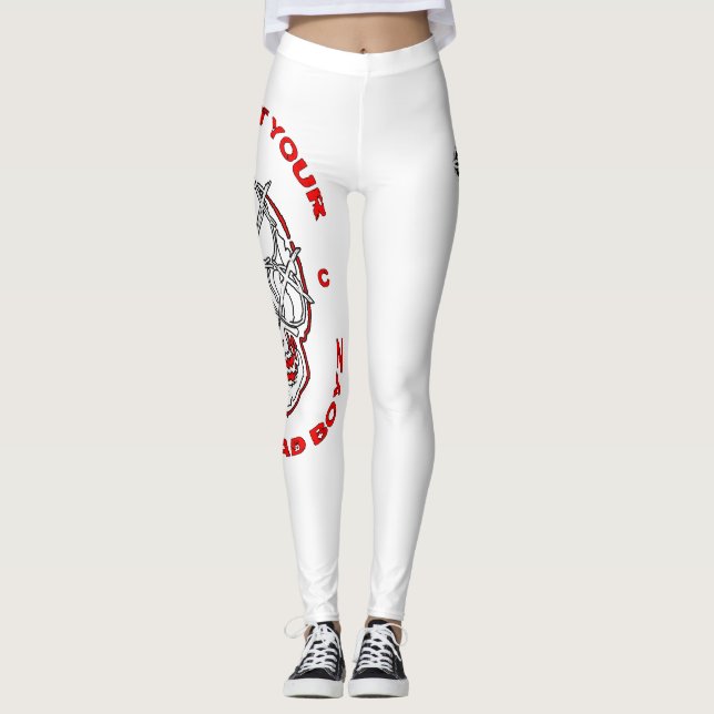 Bad Boyz Support Leggings (Front)