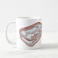 Bad breath funny Sardines tin