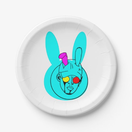 Bad bunny t_shirt Bad bunny essential t_shirt bad  Paper Plates