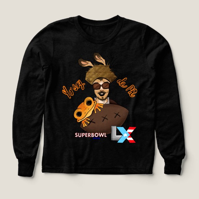 Bad Bunny Tri-Blend Shirts (Design Front)