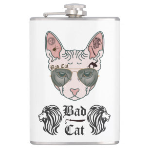 Bad Cat Flask