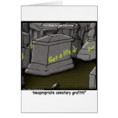 Bad Cemetary Grafitti Funny (Front)