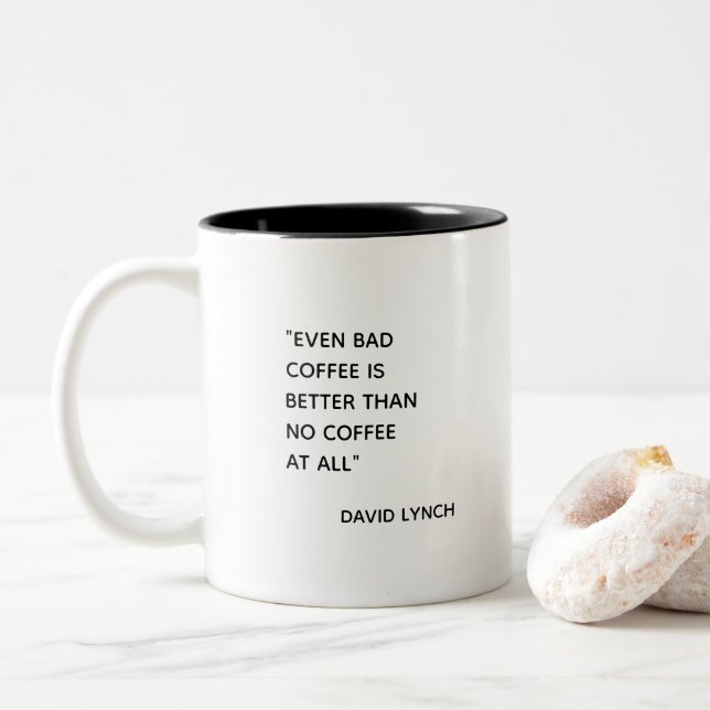 Bad Coffe Mug (With Donut)