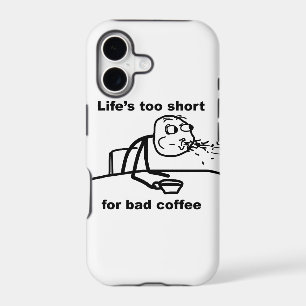 Bad Coffee iPhone 17 Case