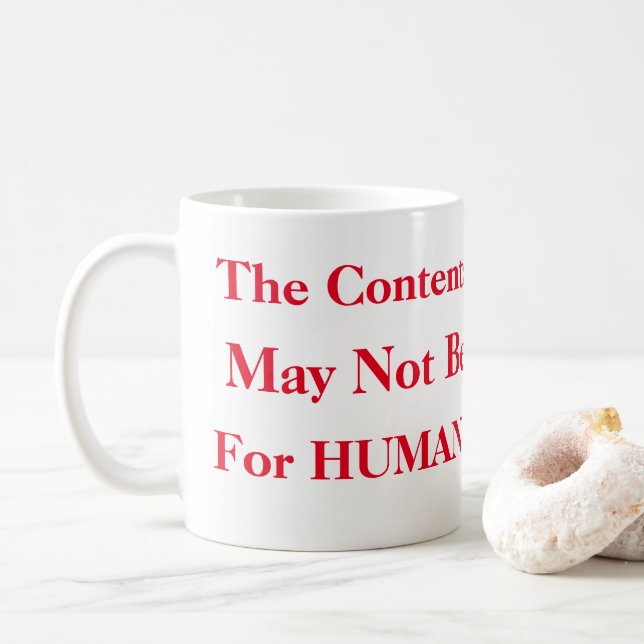 Bad Coffee Mug (With Donut)