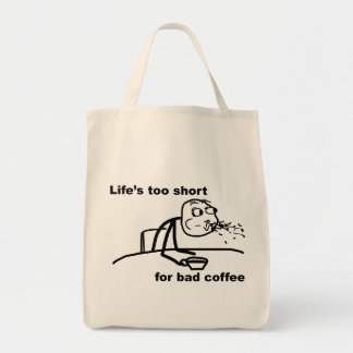 Bad Coffee Tote Bag