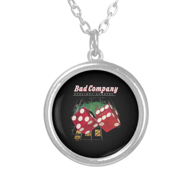 Bad Company Blues A Tribute to Paul Rodgers  Silver Plated Necklace (Front)