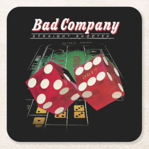 Bad Company Blues A Tribute to Paul Rodgers Square Paper Coaster