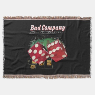 Bad Company Blues A Tribute to Paul Rodgers Throw Blanket