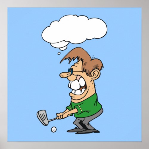Bad Day Golfer T_shirts and Gifts Poster