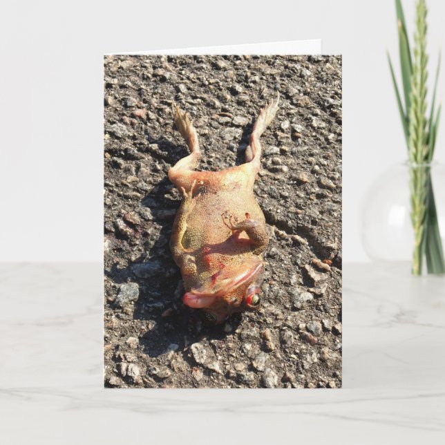 bad day greeting card (Front)