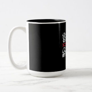 Bad Day Of Golfer Two-Tone Coffee Mug