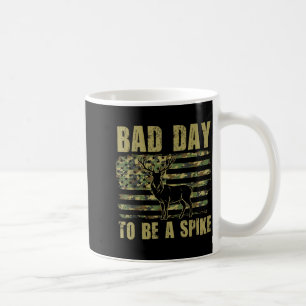 Bad Day To Be A Ske Funny Deer Hunting Camo Usa Fl Coffee Mug