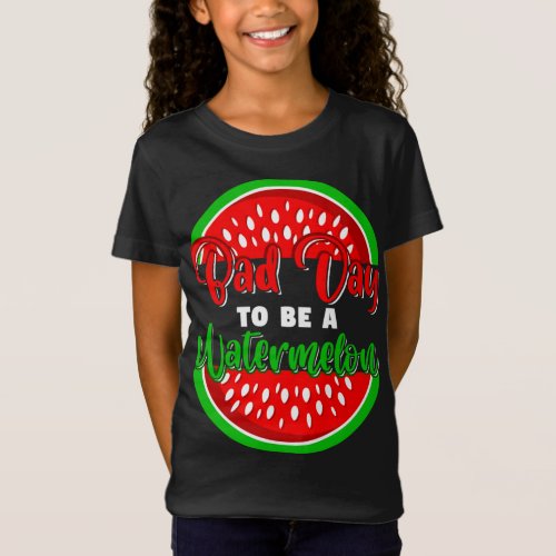 Bad Day to Be a Watermelon Funny Fruit T_Shirt