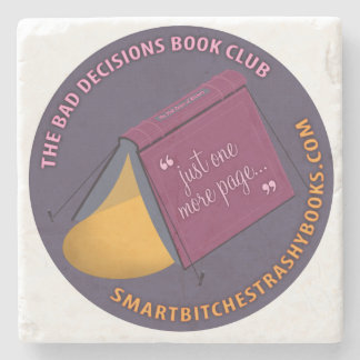 Bad Decisions Book Club Stone Coaster