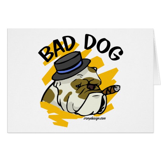 Bad Dog Cards (Front Horizontal)