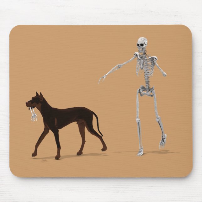 Bad Doggie Mouse Pad (Front)
