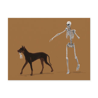 Bad Doggie Postcard