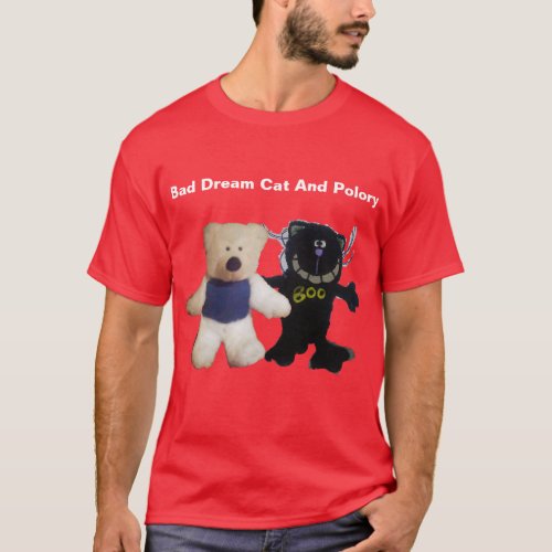 Bad Dream Cat And Polory Official T_Shirt