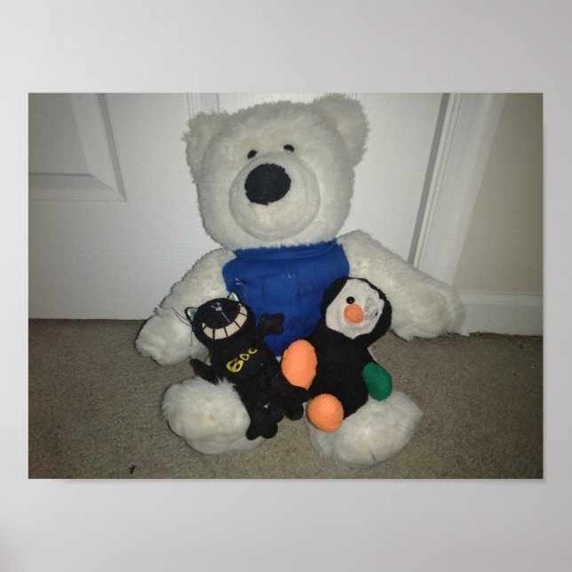 Bad Dream Cat, Archer, And Polory Poster (Front)