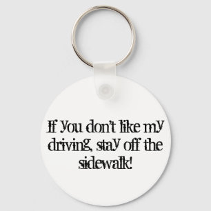 Bad Driver Keychain