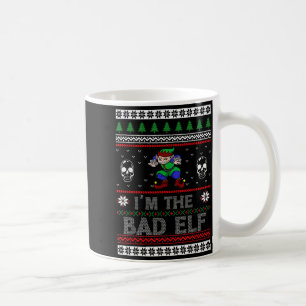 Bad Elf Ugly Christmas For Elves Lover Coffee Mug
