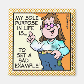 Bad Example Magnet