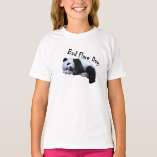 Bad Flare Day Panda girls T-Shirt