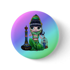 Bad Genie Rainbow Button