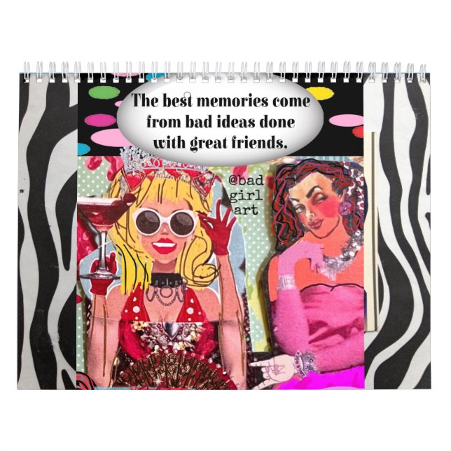 Bad Girl Art calendar (Cover)