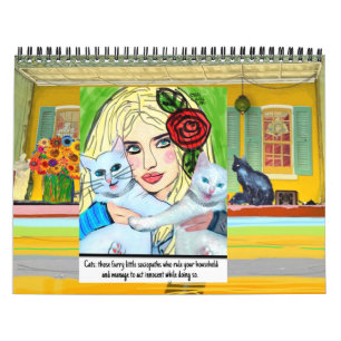 Bad girl art calendar