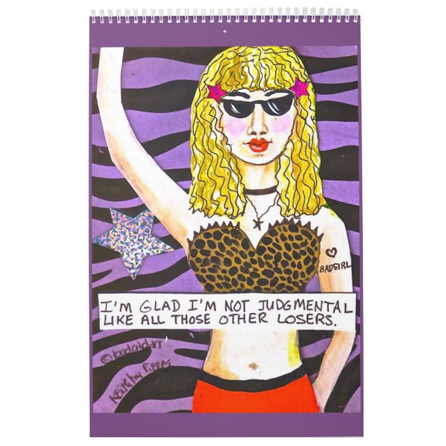 Bad Girl Art calendar (Cover)