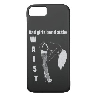 Bad girls bend at the waist Kinky girl in lingerie Case-Mate iPhone Case