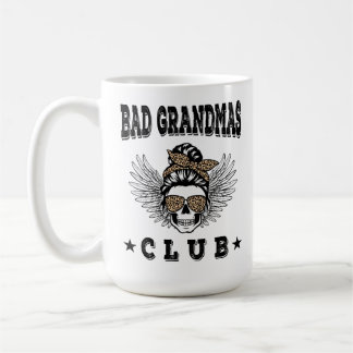 Bad grandmas club funny gigi coffee mug