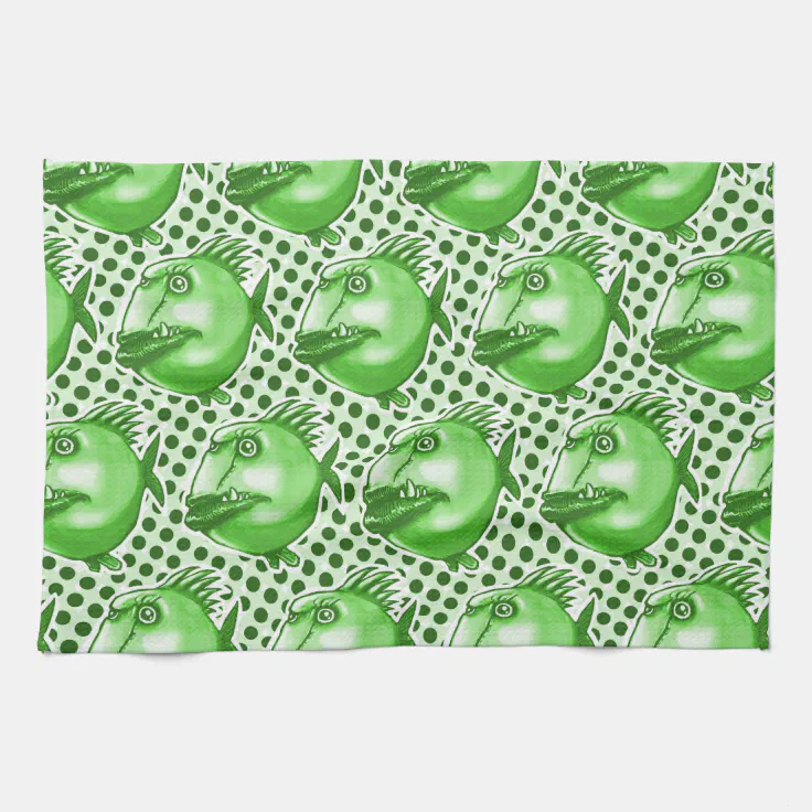 bad guy ugly fish funny cartoon kitchen towel | Zazzle bad guy ugly fish funny cartoon kitchen towel | Zazzle