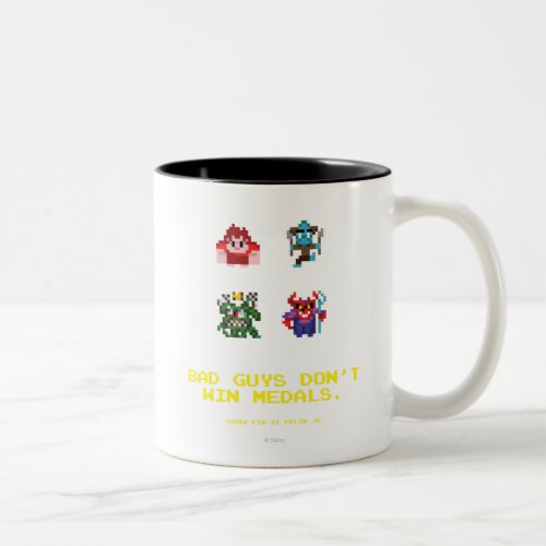 Bad Guys Dont Win Medals Two_Tone Coffee Mug