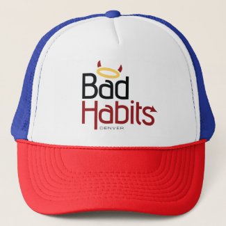 Bad Habits Denver (Color) Trucker Hat 