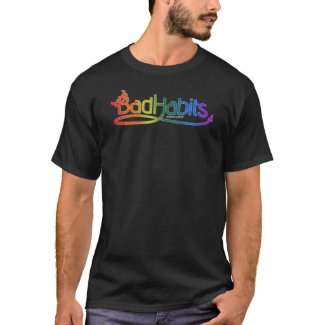 Bad Habits Denver Rainbow Logo T-Shirt