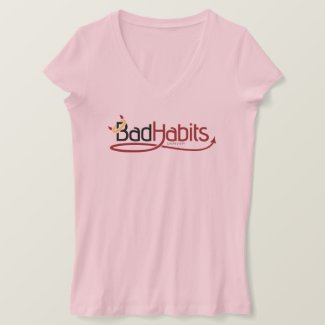 Bad Habits Denver v-neck t-shirt