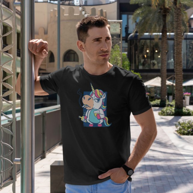 Bad Habits Unicorn   T-Shirt (Creator Uploaded)