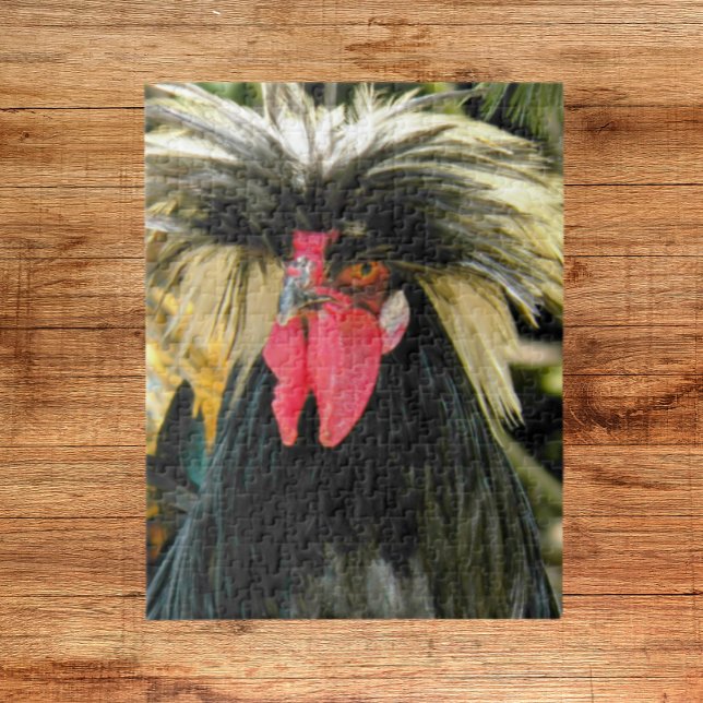 Bad Hair Chicken Jigsaw Puzzle (In Situ)